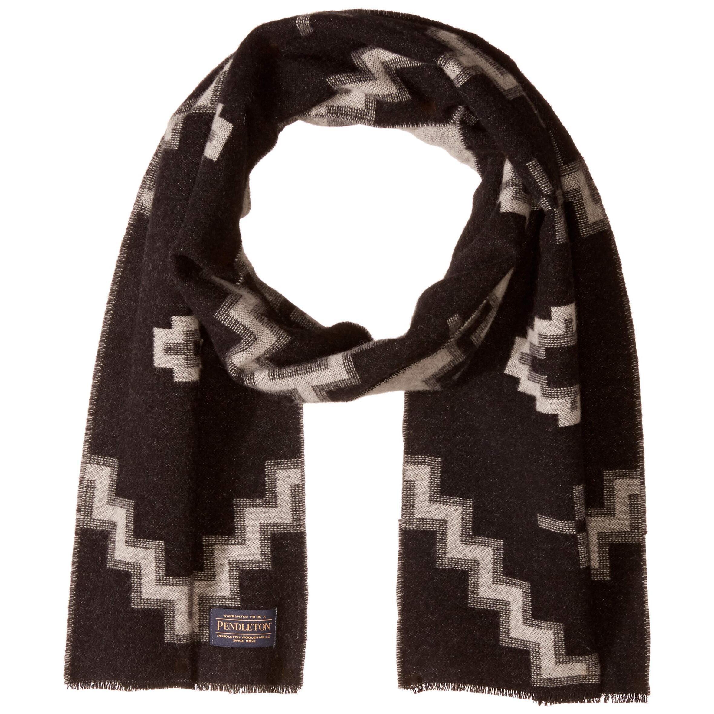 Women's Jacquard Muffler, Kiva Steps, One Size 6163
